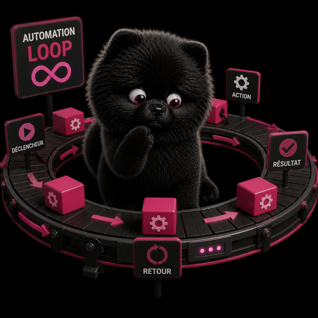 Chipp dans une boucle d'automatisation