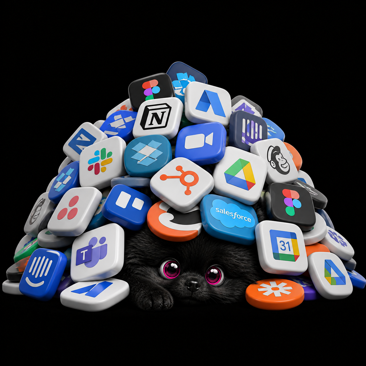 Chipp sous les applications digitales